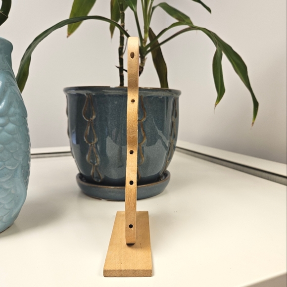 Vintage GiftCo Inc Wood Easter Bunny Rabbit Lollipop Stand 8.25" - Picture 4 of 5